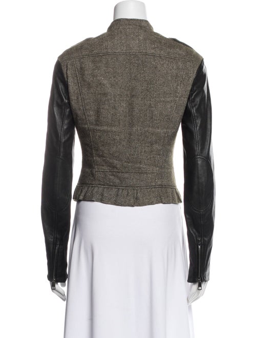 Burberry Brit Linen Biker Jacket