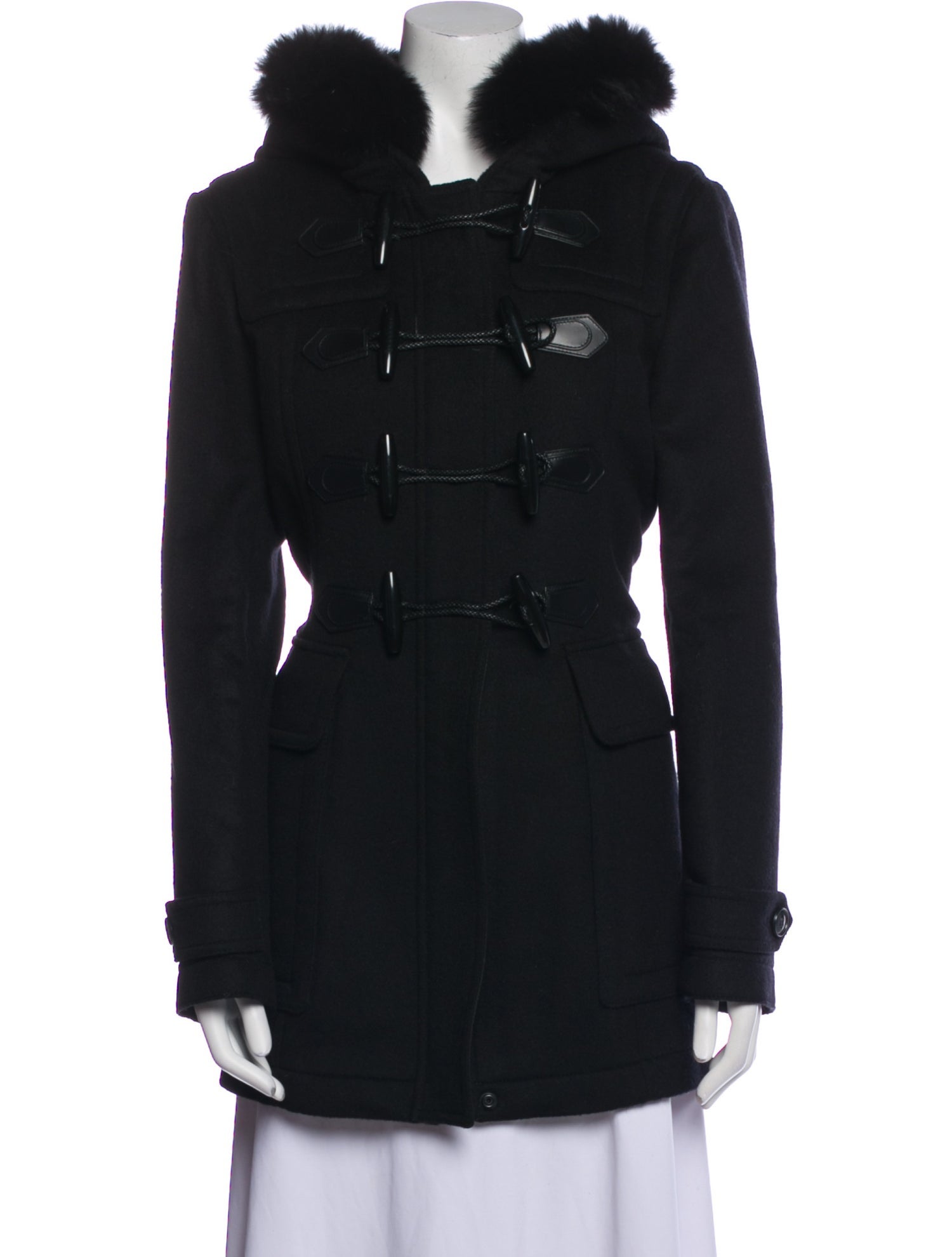 Burberry Brit Wool Fur Jacket