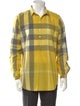 Burberry Brit Exploded Check Pattern Long Sleeve Shirt