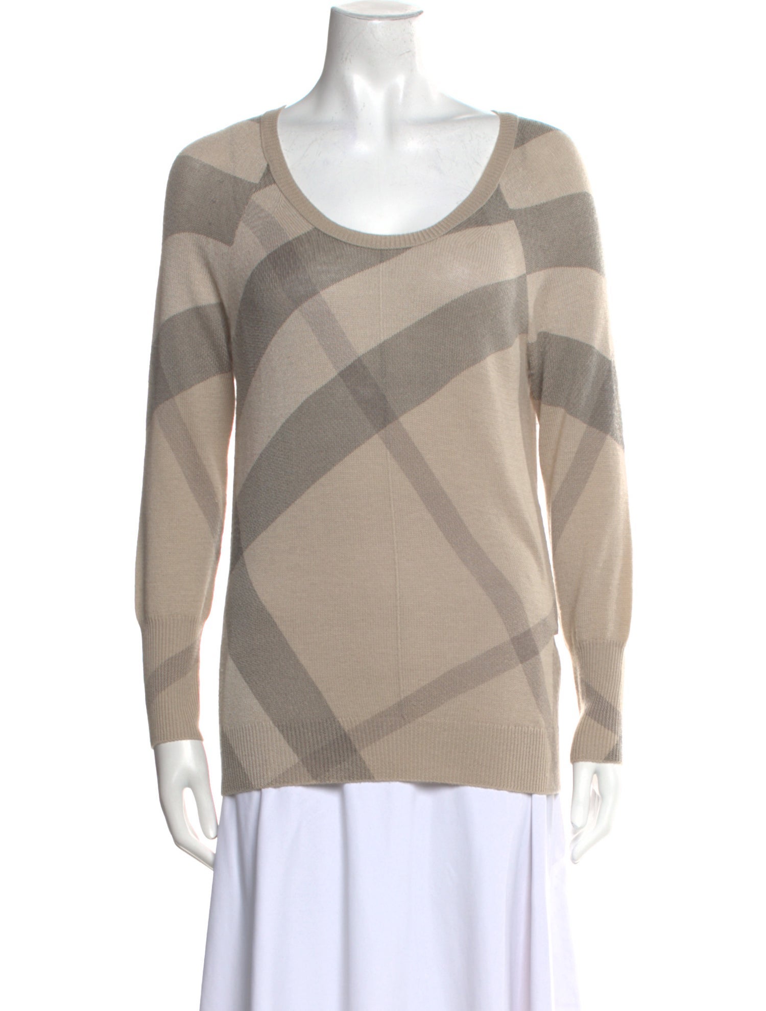 Burberry Brit Merino Wool Printed Sweater