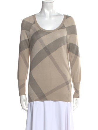 Burberry Brit Merino Wool Printed Sweater