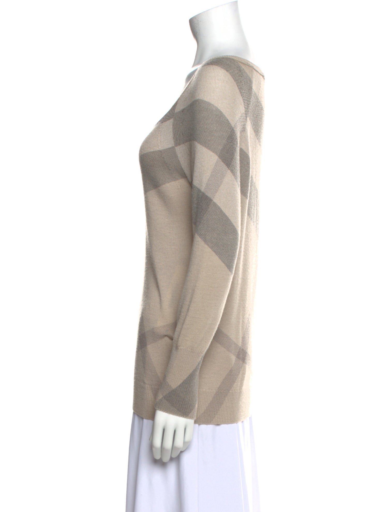 Burberry Brit Merino Wool Printed Sweater