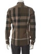 Burberry Brit Exploded Check Pattern Long Sleeve Shirt
