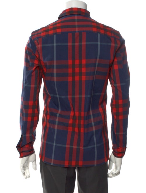Burberry Brit House Check Pattern Long Sleeve Shirt