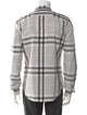Burberry Brit House Check Pattern Long Sleeve Shirt