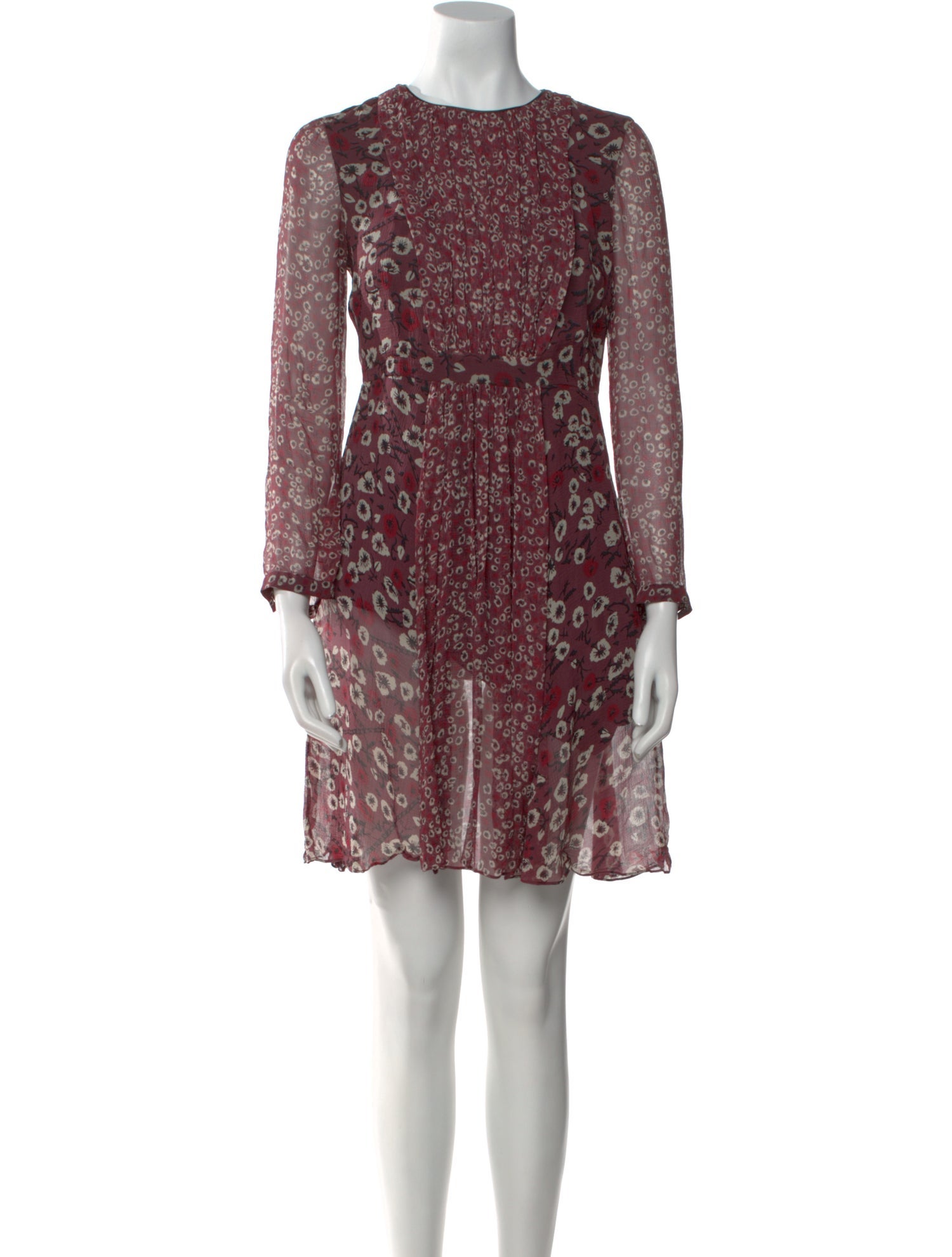 Burberry Brit Silk Knee-Length Dress