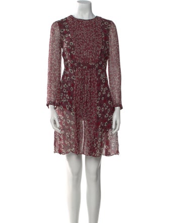 Burberry Brit Silk Knee-Length Dress