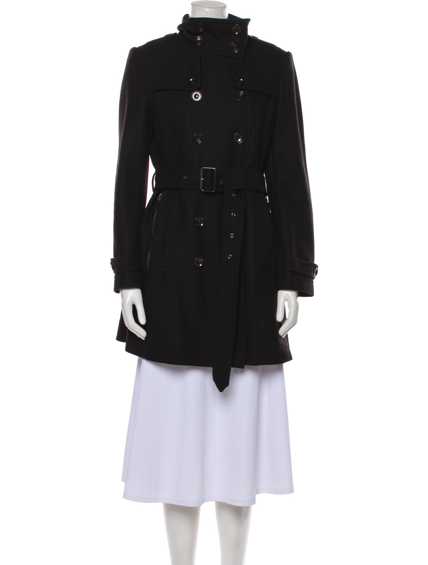 Burberry Brit Virgin Wool Coat w/ Tags