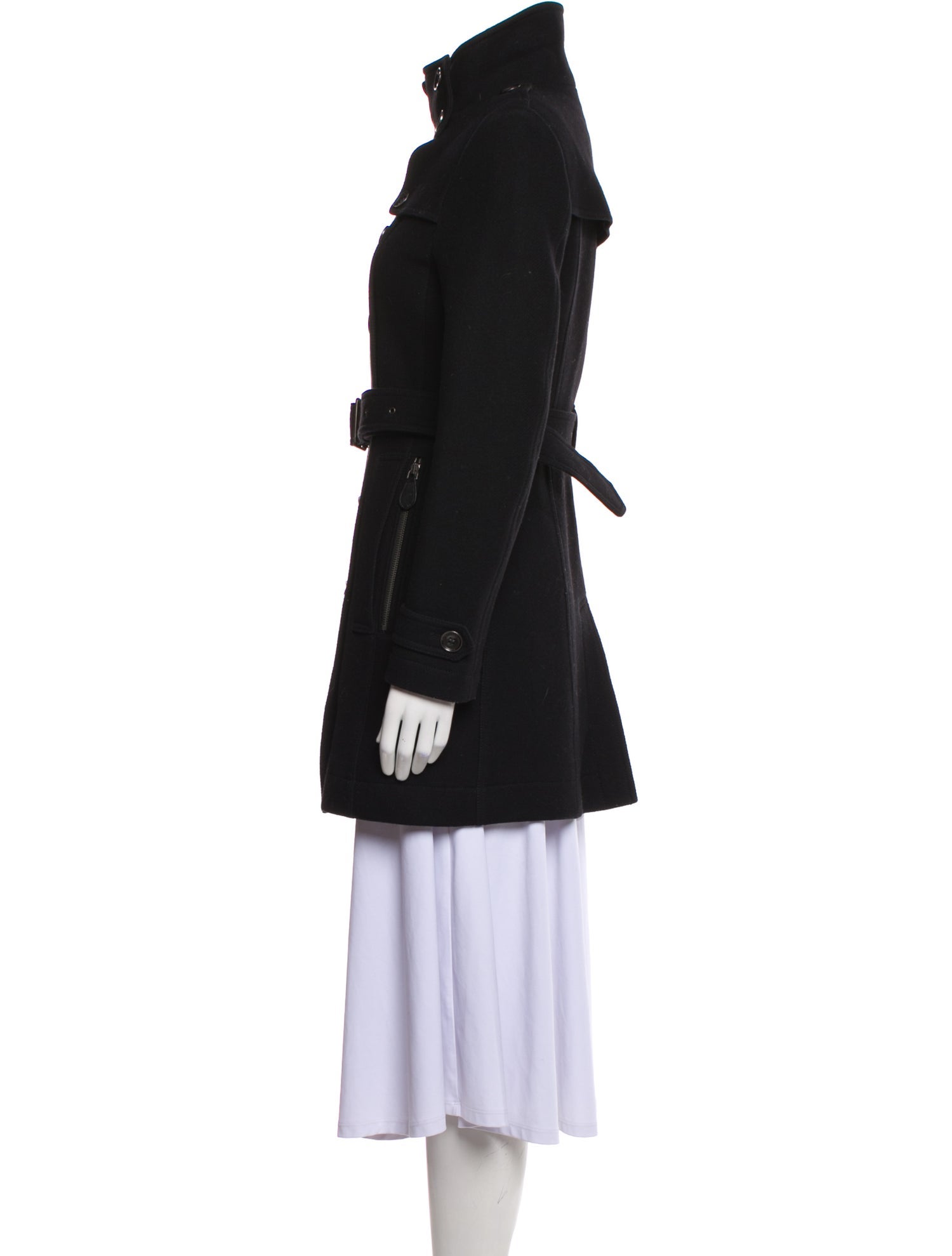 Burberry Brit Wool Peacoat