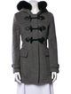 Burberry Brit Wool Fur Coat