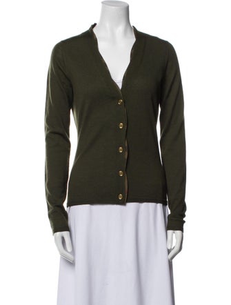 Burberry Brit Merino Wool V-Neck Sweater