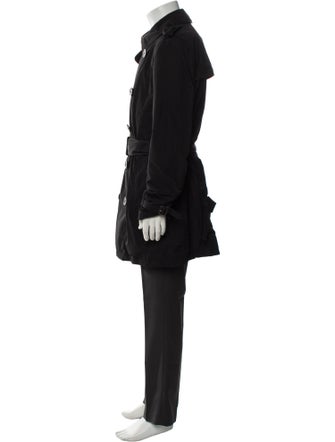 Burberry Brit Beat Check Pattern Parka