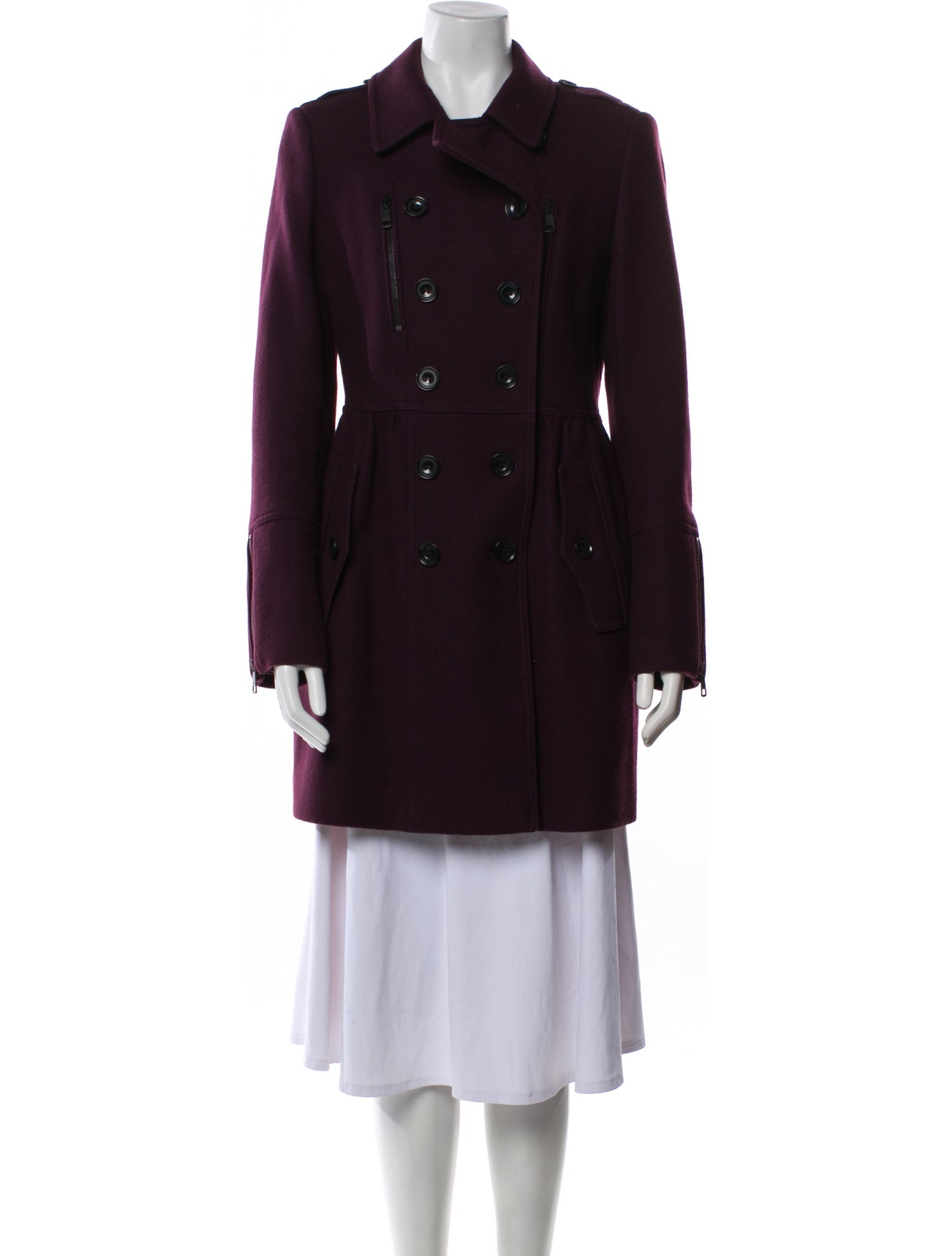 Burberry Brit Wool Trench Coat