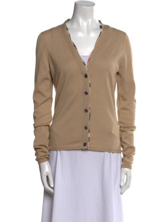 Burberry Brit Merino Wool V-Neck Sweater