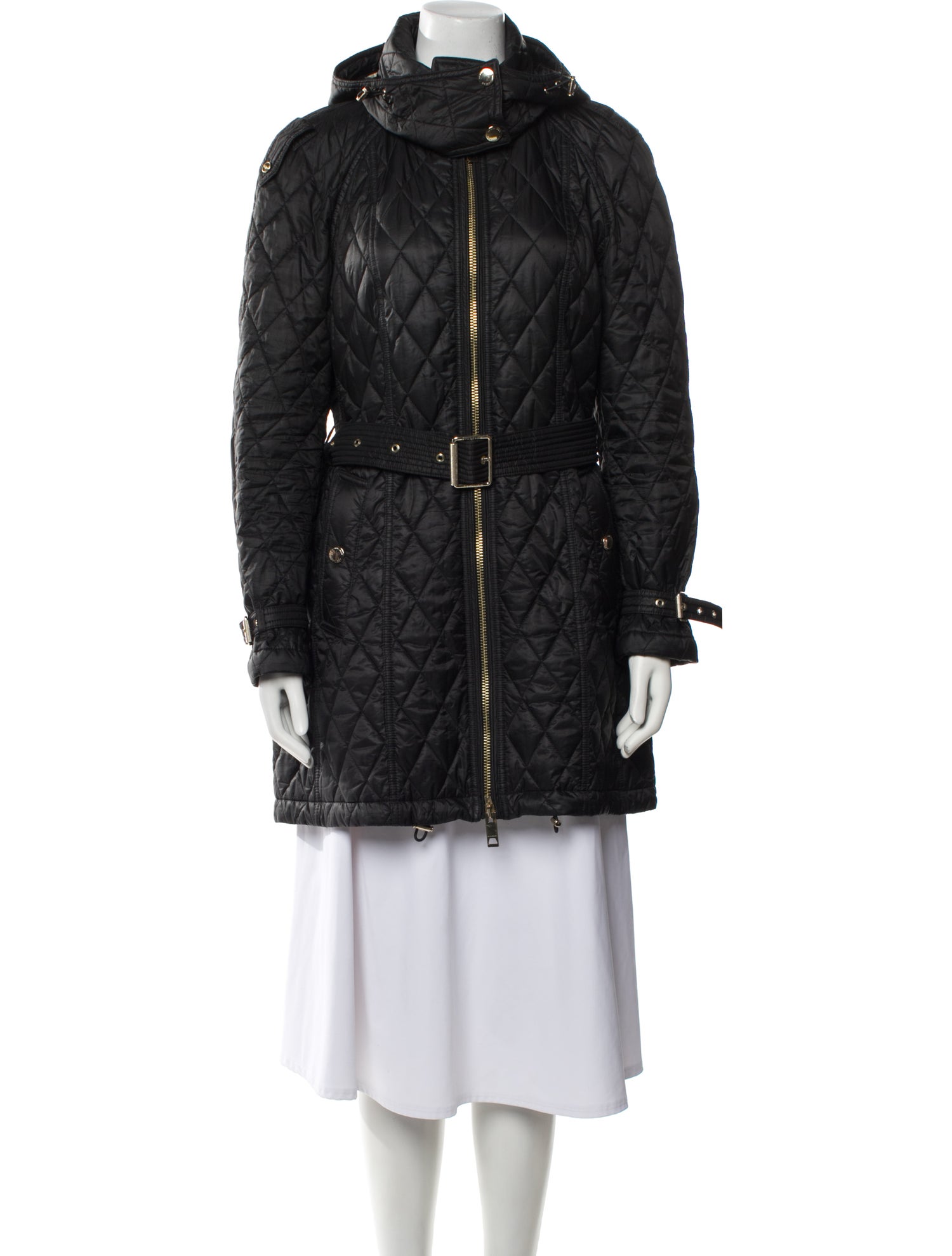 Burberry Brit Faux Fur Coat