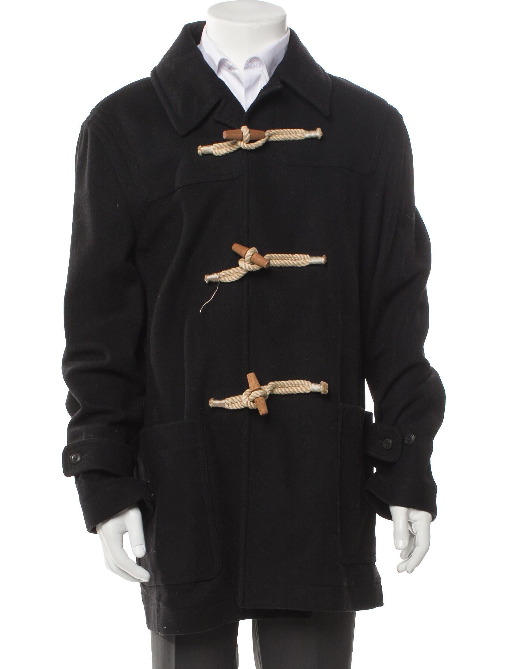 Burberry Brit Virgin Wool Peacoat