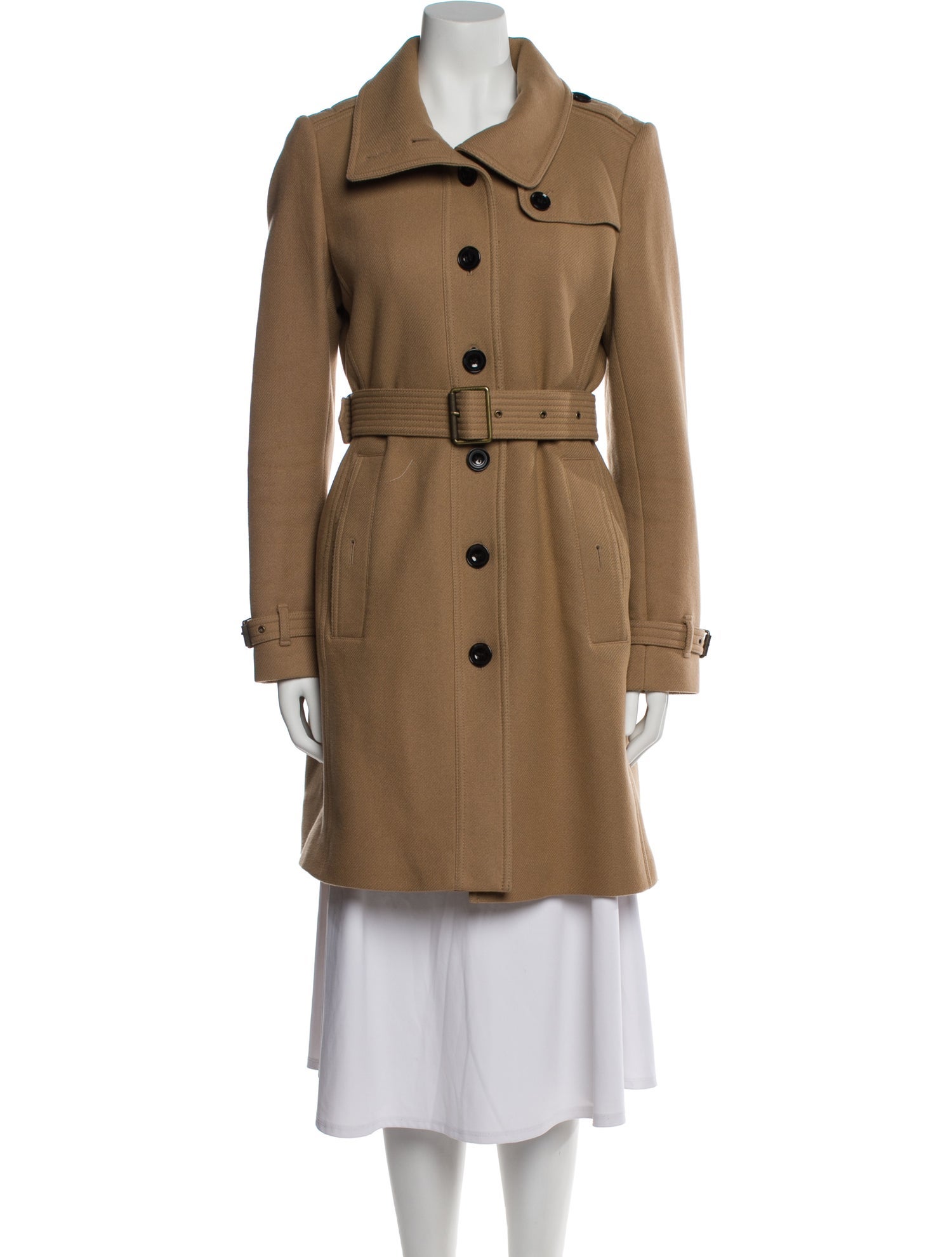 Burberry Brit Virgin Wool Trench Coat