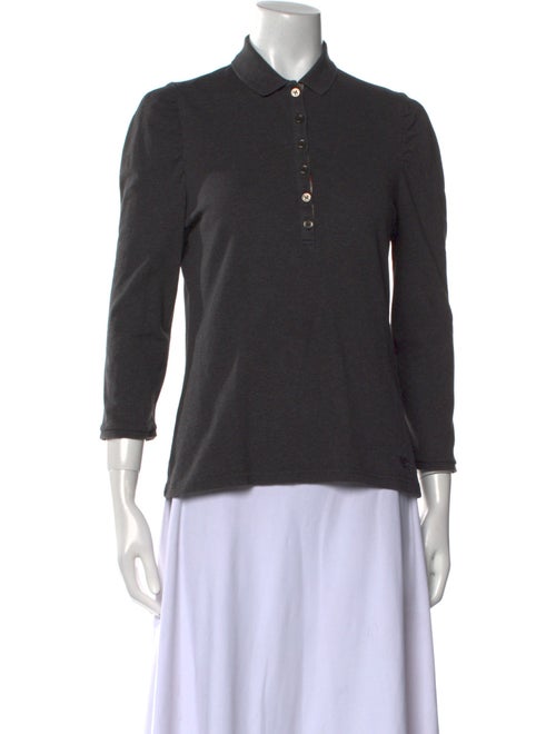 Burberry Brit Three-Quarter Sleeve Polo