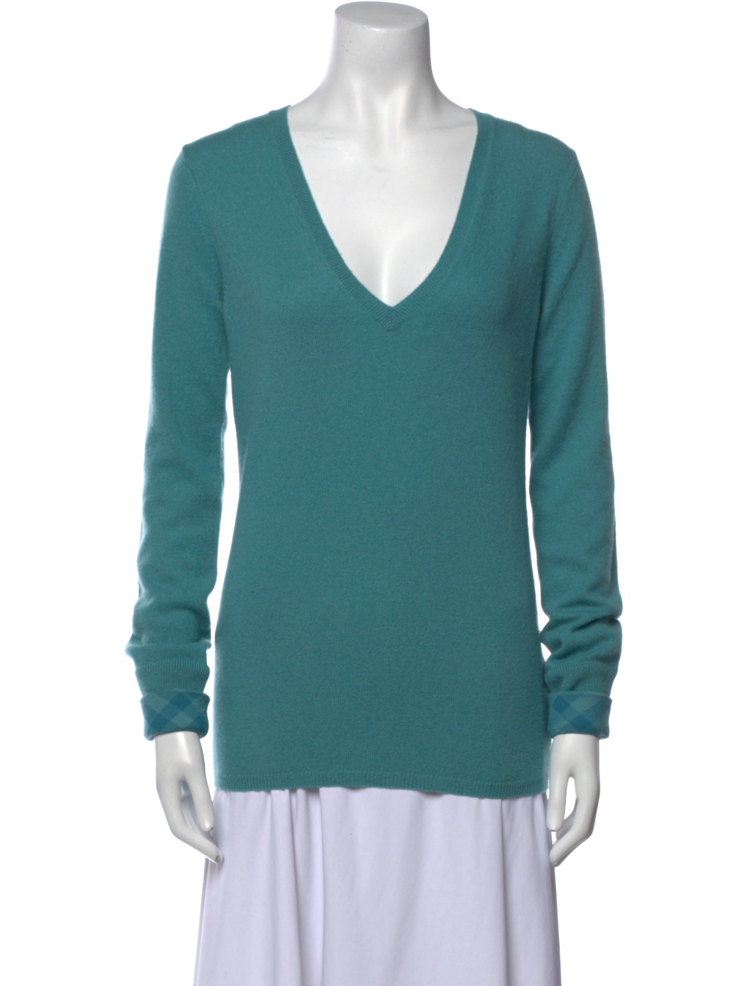 Burberry Brit Cashmere V-Neck Sweater