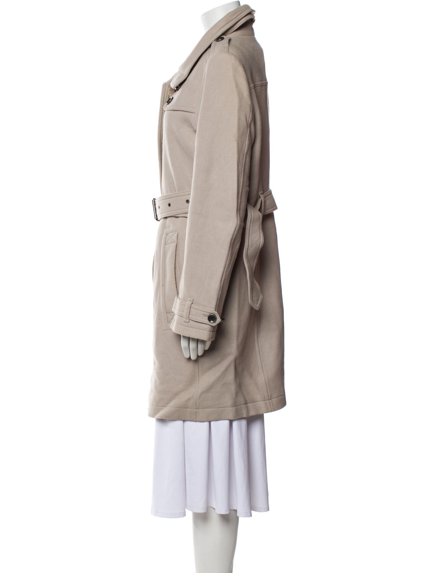 Burberry Brit Wool Trench Coat