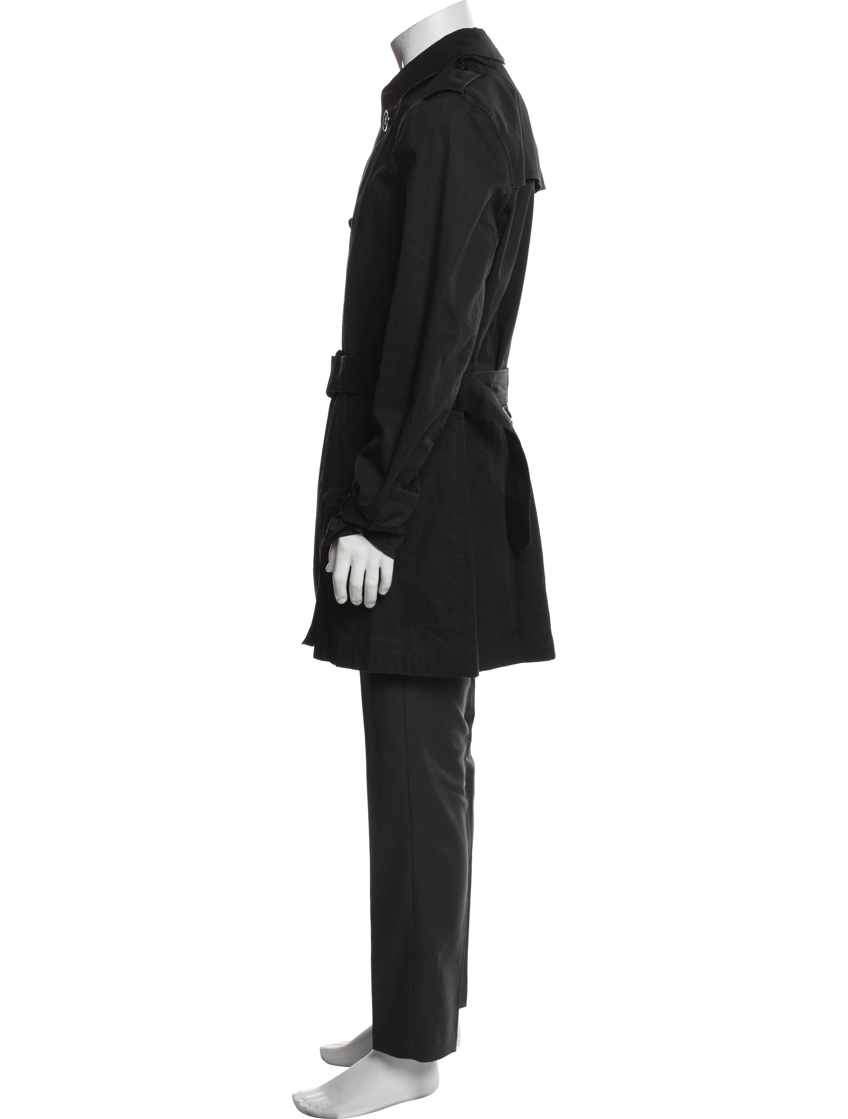 Burberry Brit Nova Check Pattern Trench Coat