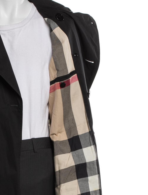 Burberry Brit Nova Check Pattern Trench Coat