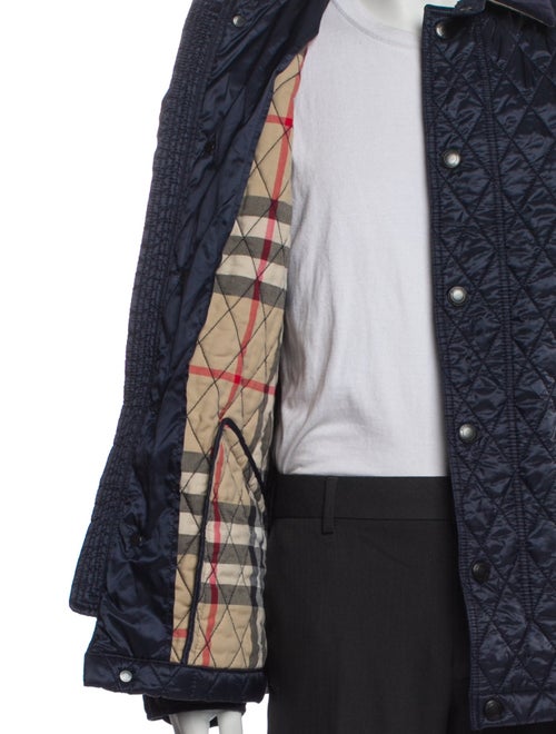 Burberry Brit House Check Pattern Utility Jacket