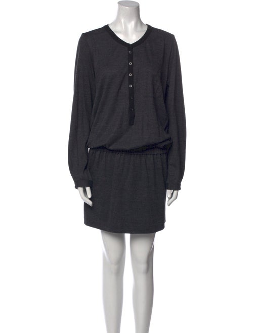 Burberry Brit Wool Knee-Length Dress