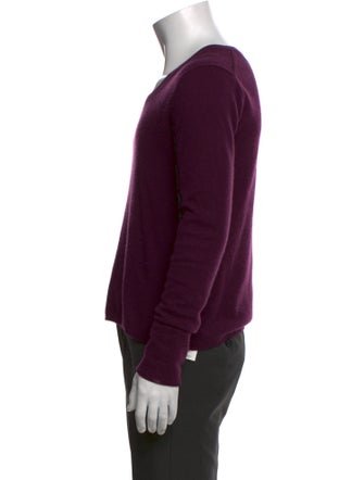 Burberry Brit Nova Check Pattern Cashmere Pullover