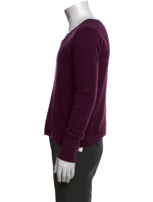 Burberry Brit Nova Check Pattern Cashmere Pullover