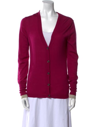 Burberry Brit Merino Wool V-Neck Sweater