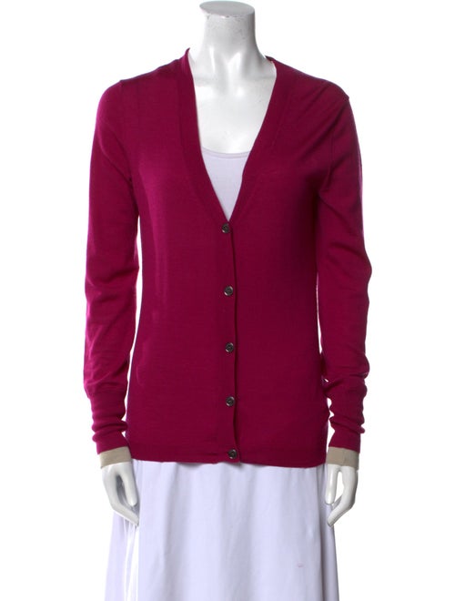 Burberry Brit Merino Wool V-Neck Sweater