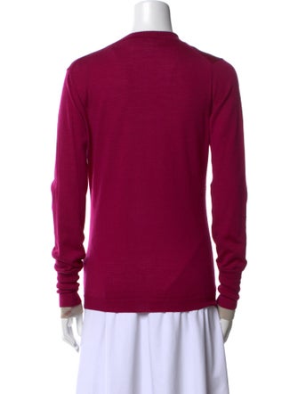 Burberry Brit Merino Wool V-Neck Sweater