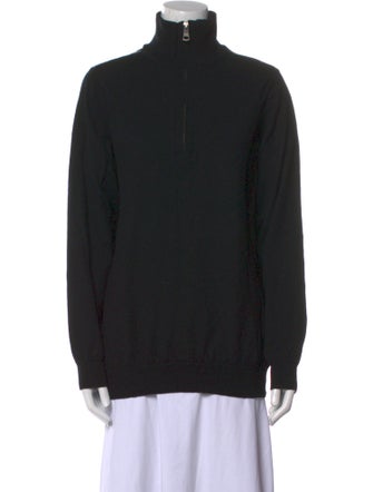 Burberry Brit Merino Wool Mock Neck Sweater