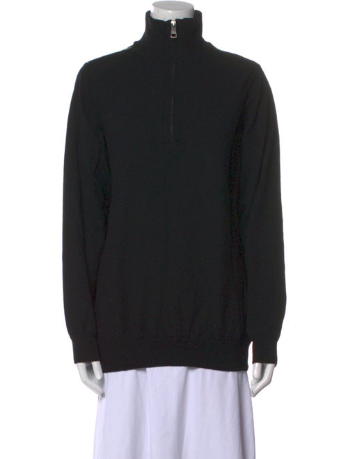 Burberry Brit Merino Wool Mock Neck Sweater