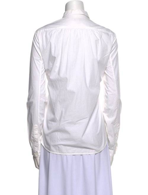 Burberry Brit Long Sleeve Button-Up Top