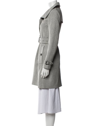 Burberry Brit Virgin Wool Trench Coat