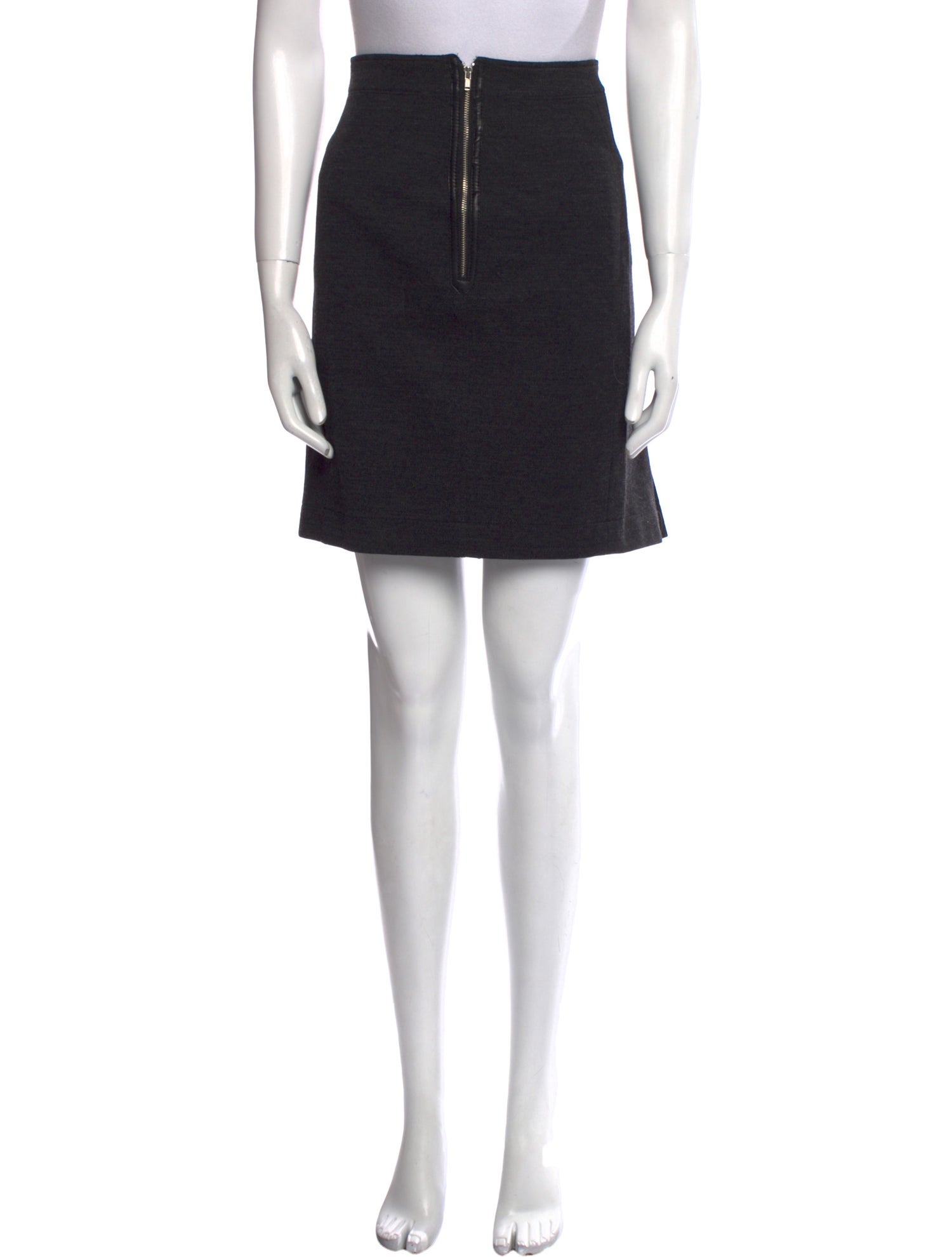 Burberry Brit Virgin Wool Mini Skirt