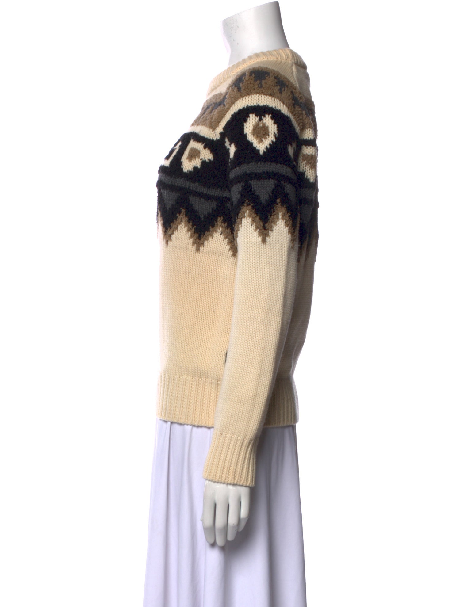 Burberry Brit Wool Printed Sweater