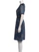 Burberry Brit Silk Knee-Length Dress