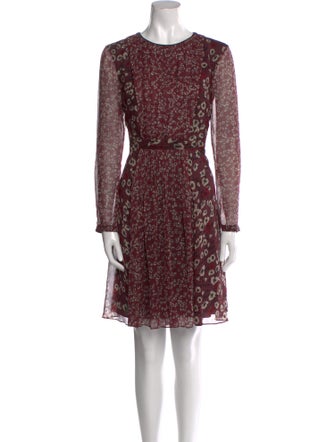 Burberry Brit Silk Knee-Length Dress