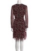 Burberry Brit Silk Knee-Length Dress