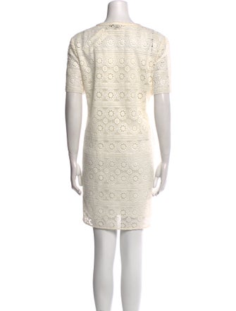 Burberry Brit Crew Neck Mini Dress