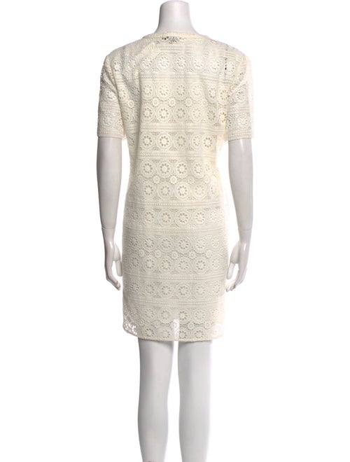 Burberry Brit Crew Neck Mini Dress