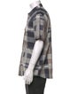 Burberry Brit Exploded Check Pattern Short Sleeve Shirt