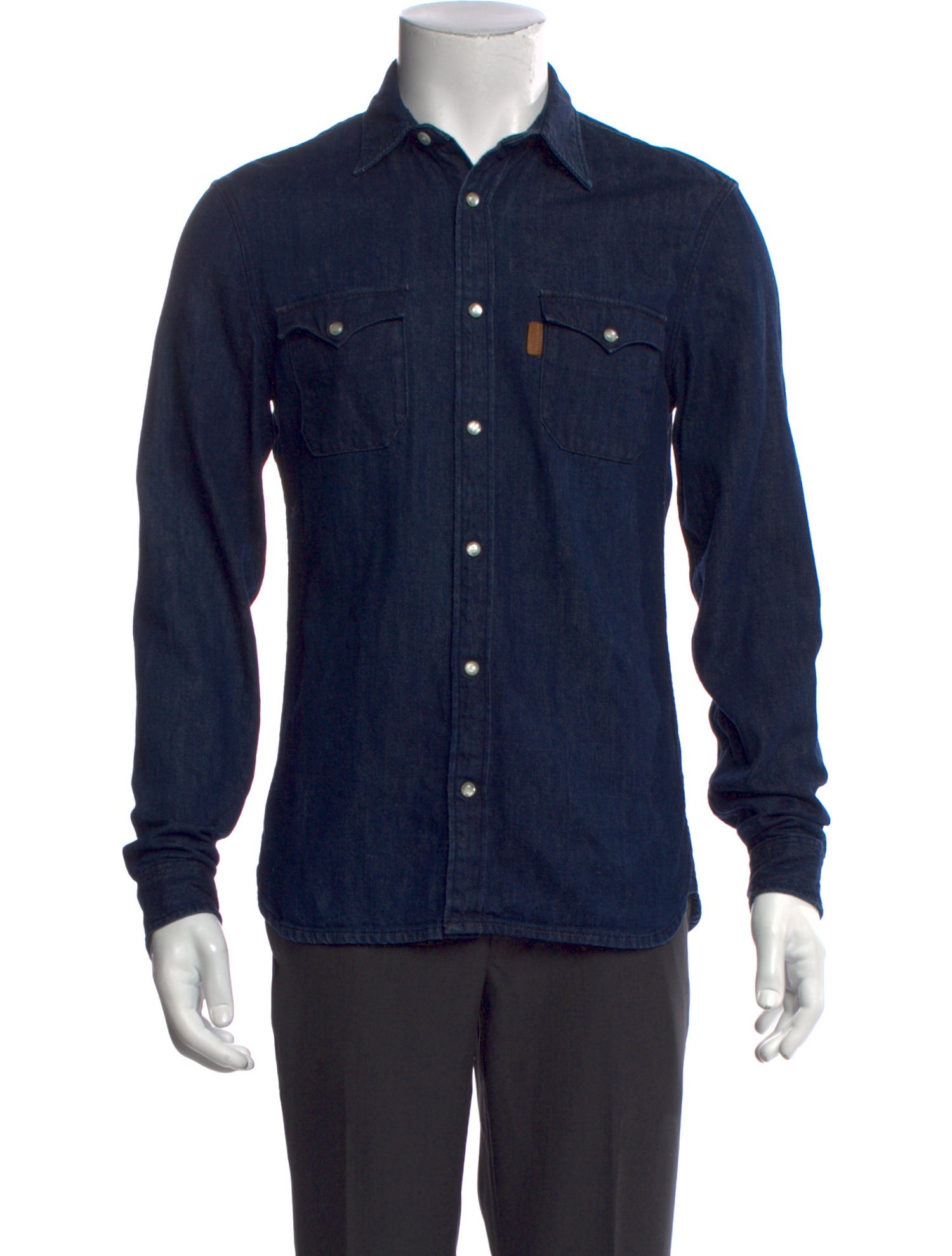 Burberry Brit Long Sleeve Denim Shirt