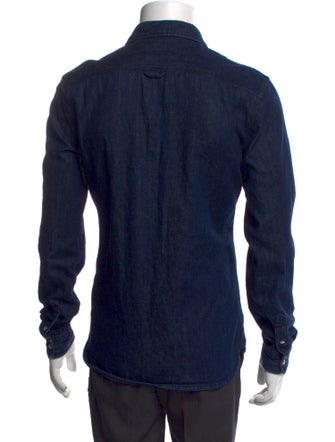 Burberry Brit Long Sleeve Denim Shirt