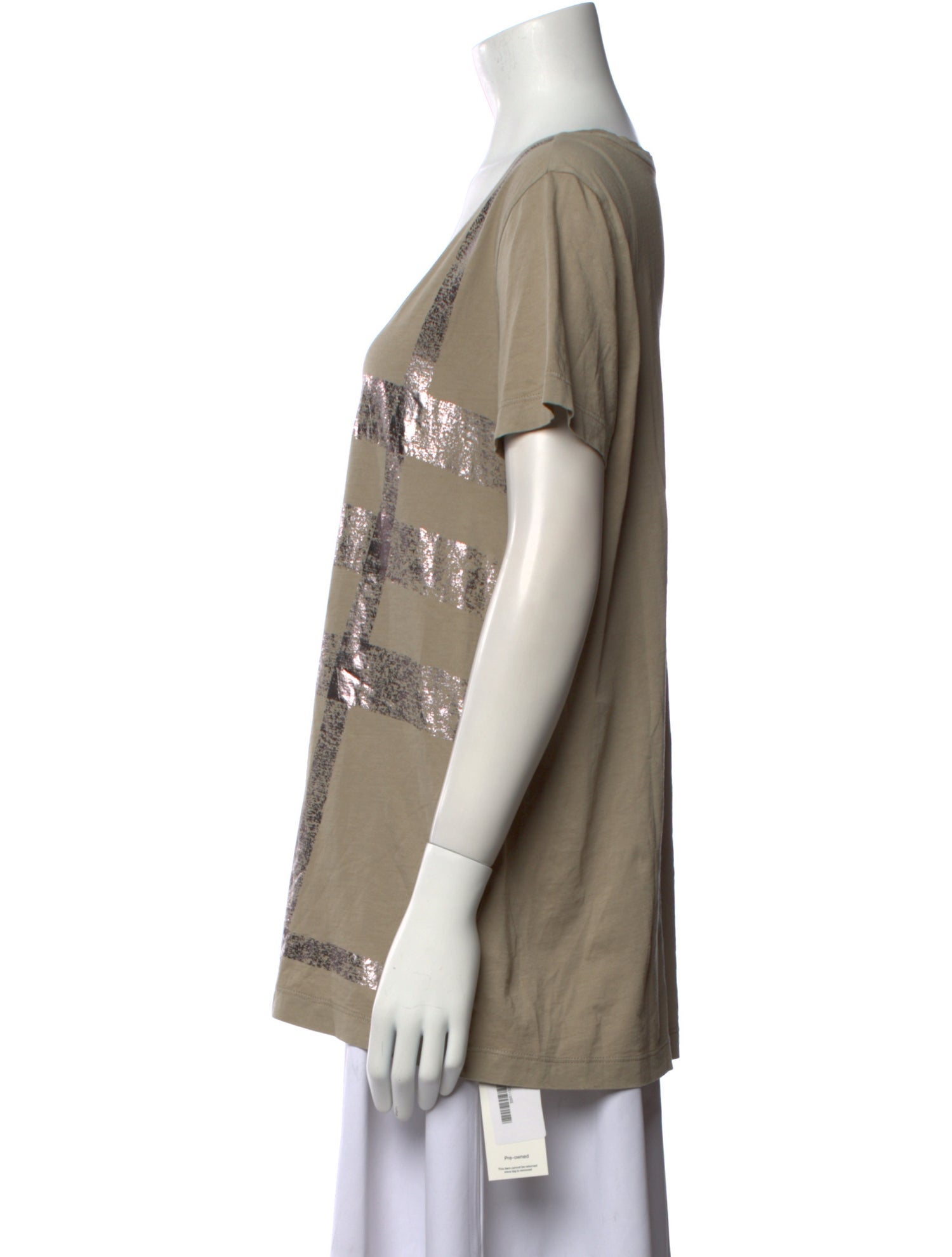 Burberry Brit Printed Scoop Neck T-Shirt