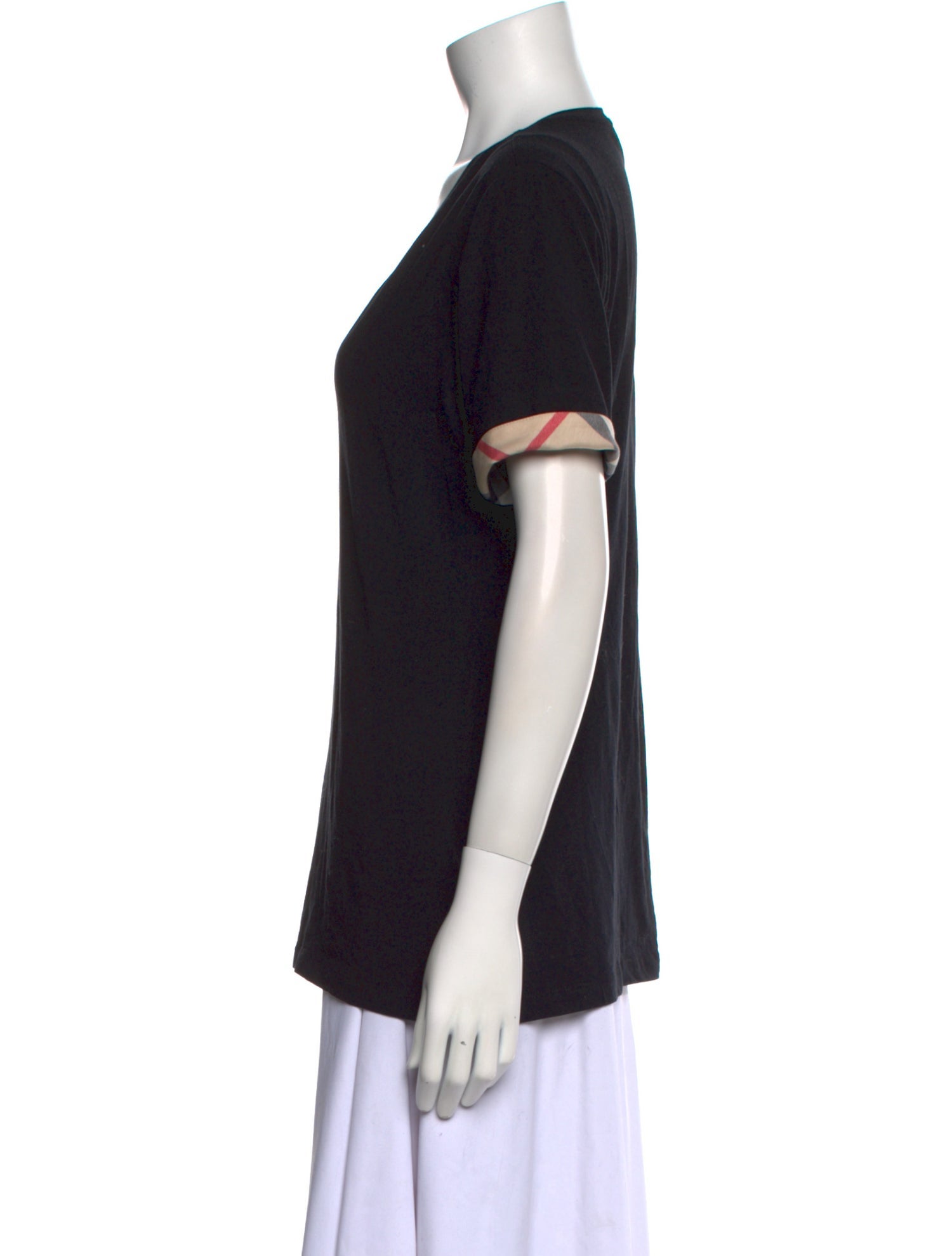 Burberry Brit V-Neck Short Sleeve T-Shirt