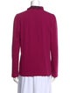Burberry Brit Mock Neck Long Sleeve Polo